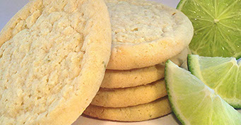 Cookie Cupboard's Lime Coconut Cookie