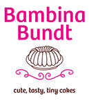 Bambina Bundt logo - cute, tasty, tiny cakes