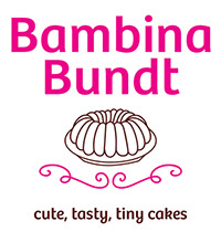 Bambina Bundt logo - cute, tasty, tiny cakes